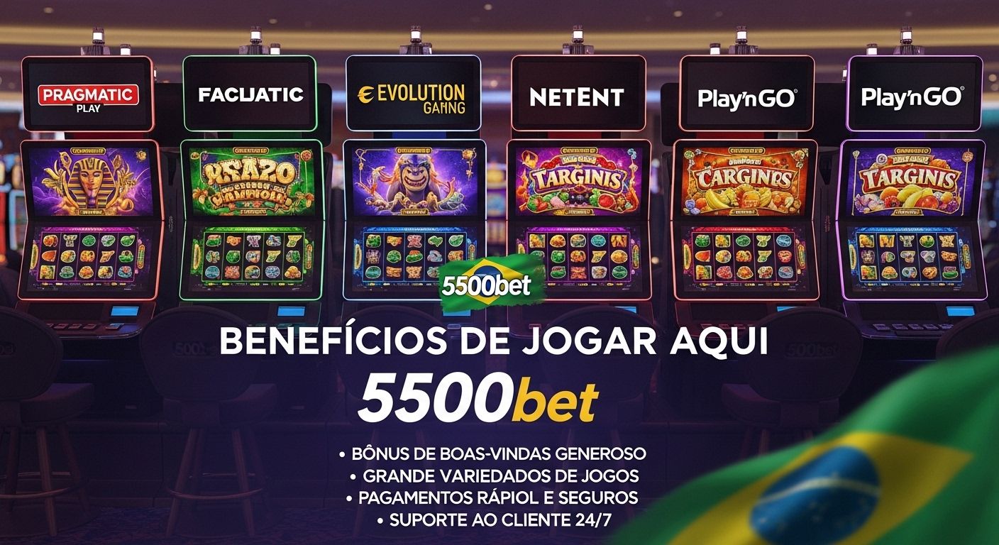 Provedores de jogos e software plataforma 5500 bet é confiável